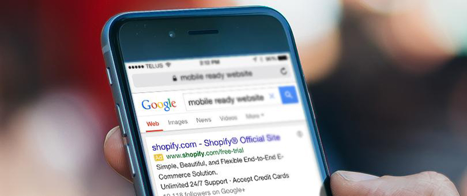 Google тестирует сразу 14 рекламных объявлений в мобильной выдаче